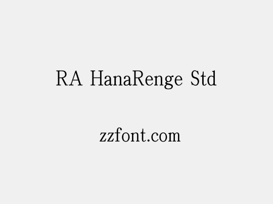 RA HanaRenge Std