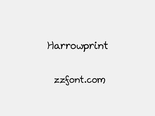 Harrowprint