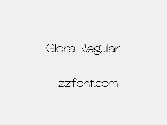 Glora Regular