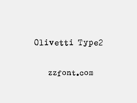 Olivetti Type2