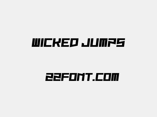 Wicked Jumps