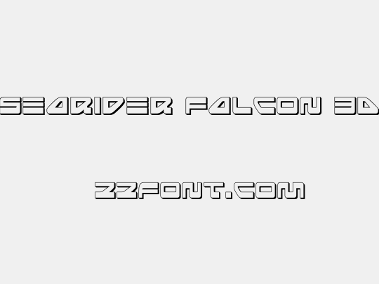 Searider Falcon 3D