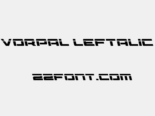 Vorpal Leftalic