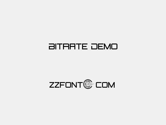 Bitrate Demo