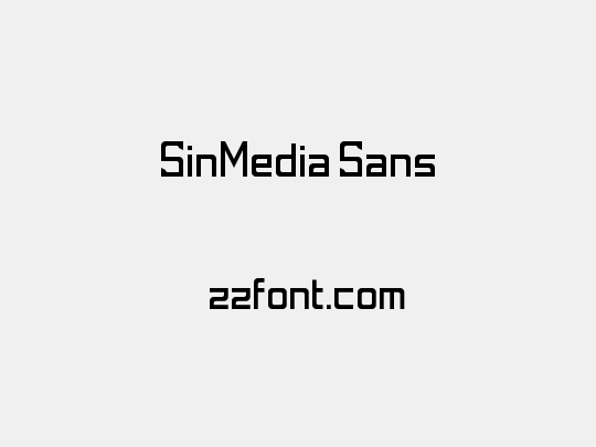 SinMedia Sans