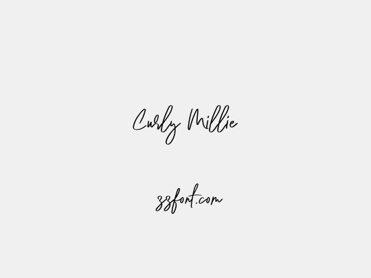 Curly Millie