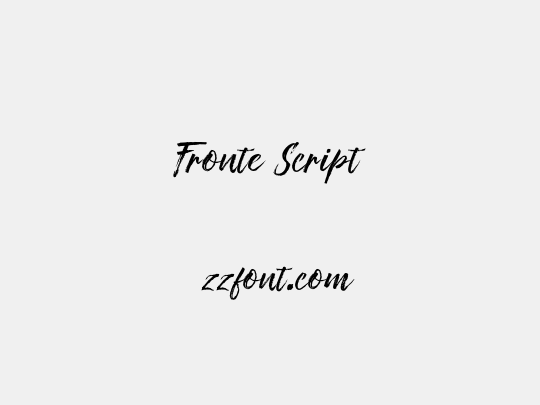 Fronte Script