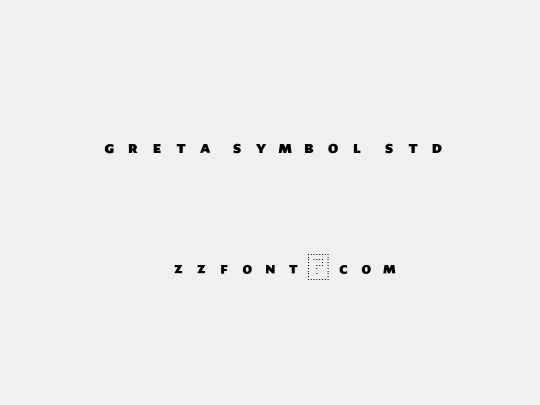 Greta Symbol Std