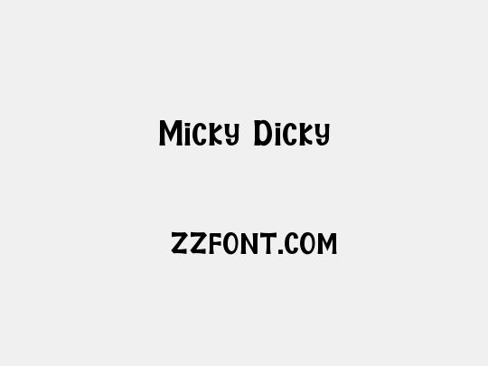 Micky Dicky