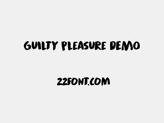 Guilty Pleasure DEMO