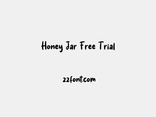 Honey Jar Free Trial