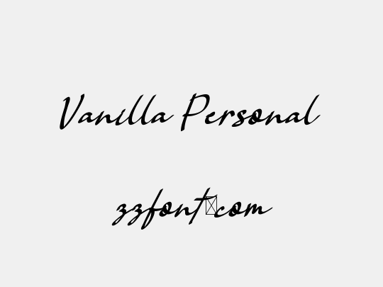 Vanilla Personal