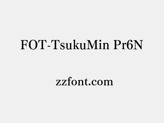 FOT-TsukuMin Pr6N