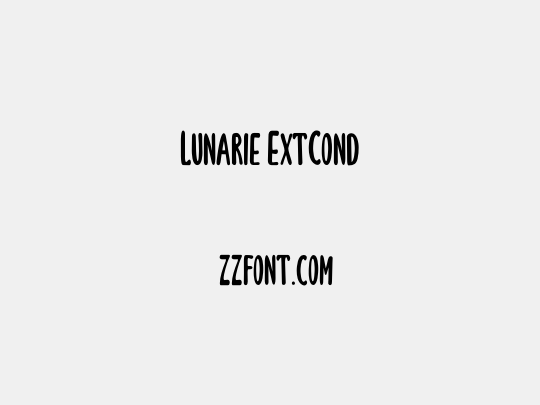 Lunarie ExtCond