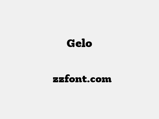 Gelo