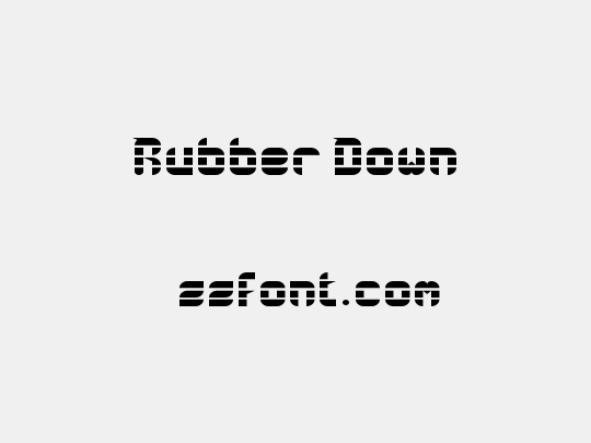 Rubber Down