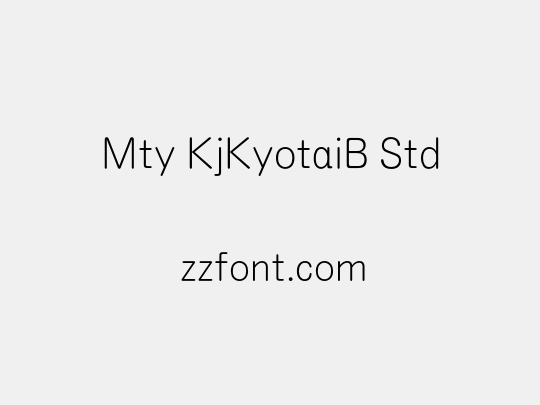 Mty KjKyotaiB Std