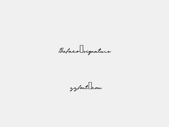 Bafaco_signature