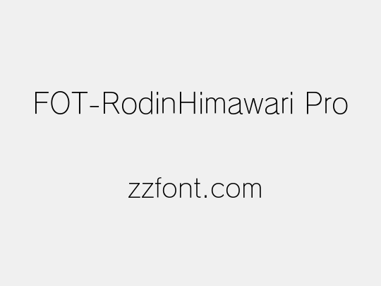 FOT-RodinHimawari Pro