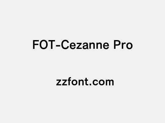 FOT-Cezanne Pro