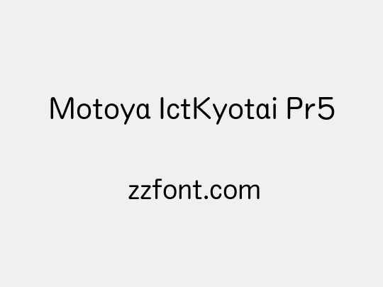Motoya IctKyotai Pr5