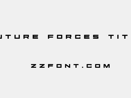 Future Forces Title