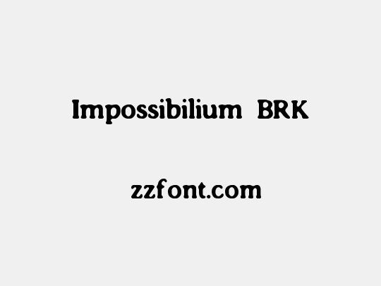Impossibilium BRK