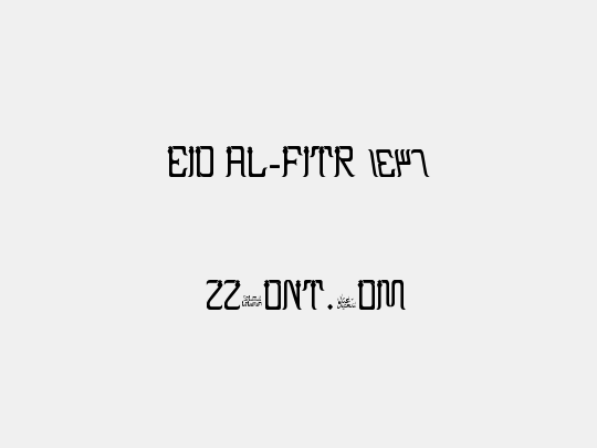 EID AL-FITR 2