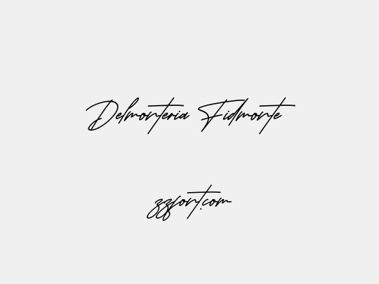 Delmonteria Fidmonte