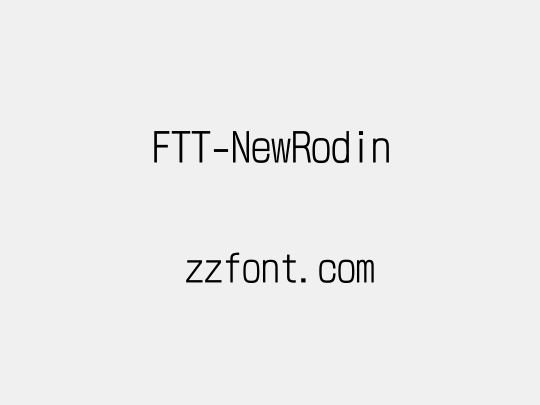 FTT-NewRodin