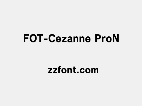 FOT-Cezanne ProN