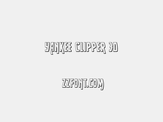 Yankee Clipper 3D