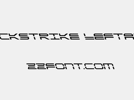 QuickStrike Leftalic
