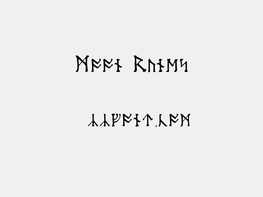 Moon Runes