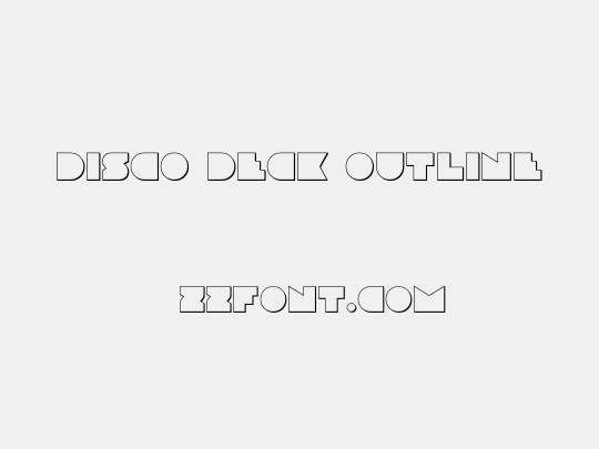 Disco Deck Outline