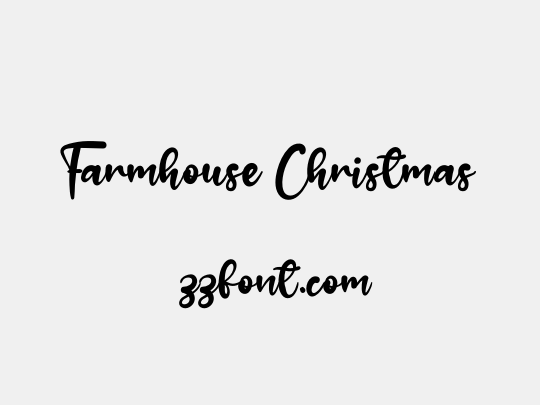 Farmhouse Christmas