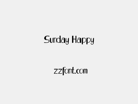 Sunday Happy