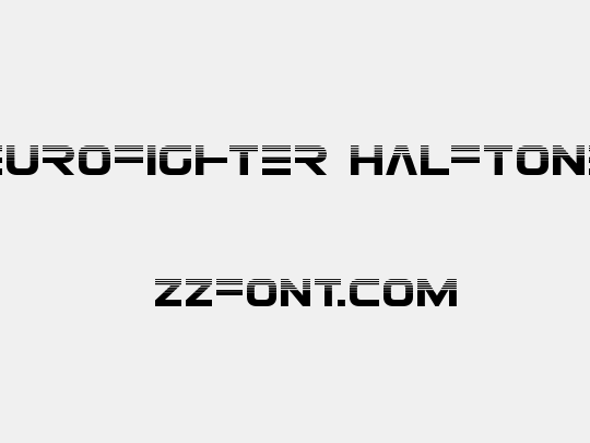 Eurofighter Halftone