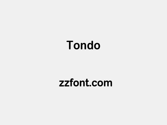 Tondo