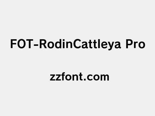 FOT-RodinCattleya Pro