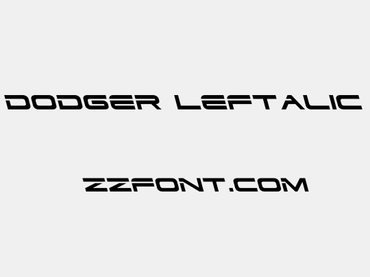 Dodger Leftalic
