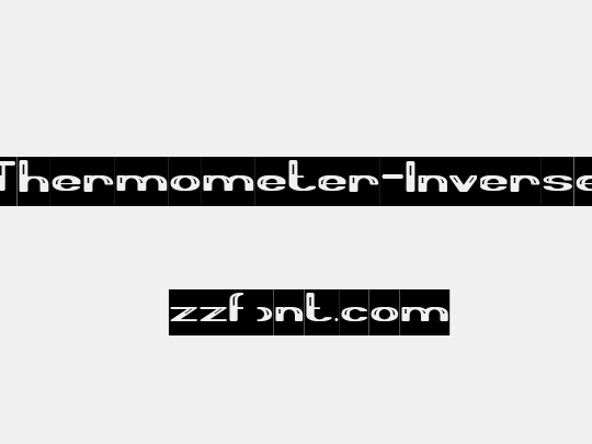 Thermometer-Inverse