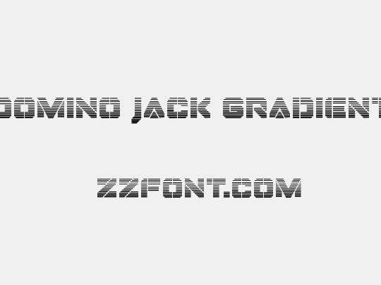Domino Jack Gradient