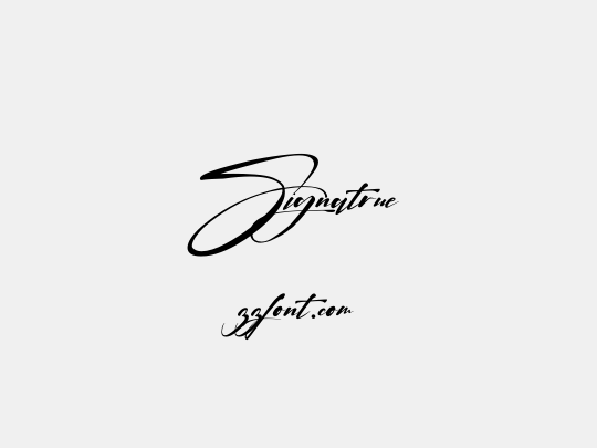 Signatrue