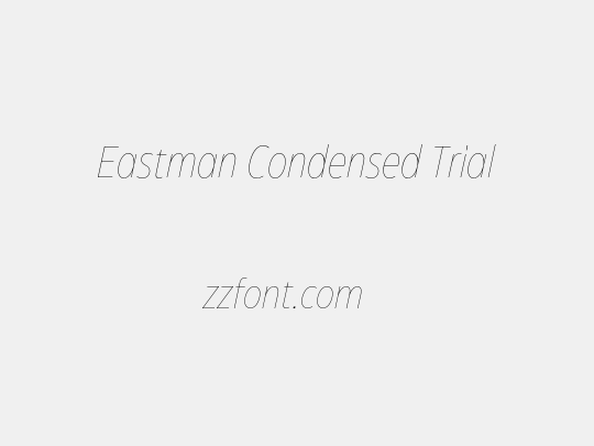 Eastman Condensed Trial