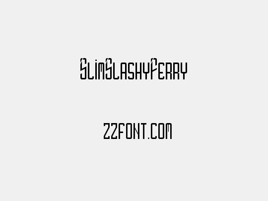 SlimSlashyFerry