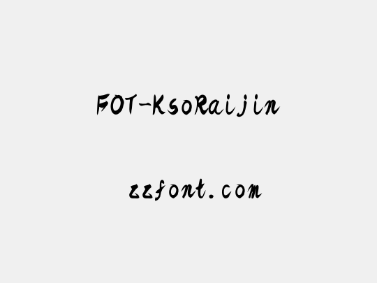 FOT-KsoRaijin