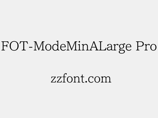 FOT-ModeMinALarge Pro