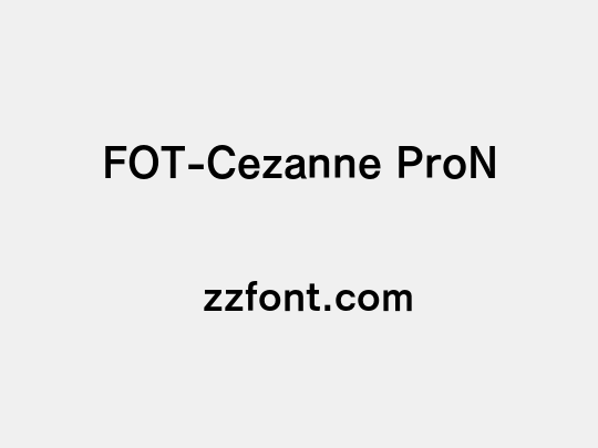 FOT-Cezanne ProN