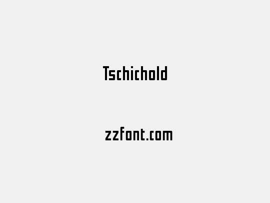 Tschichold